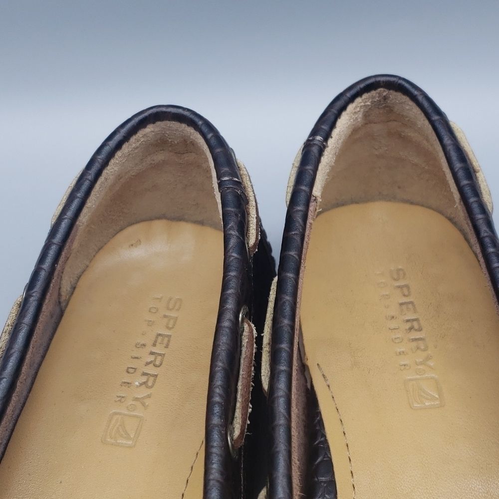 Sperry Topsider womens brown loafers size 7.5 - Picture 10 of 10